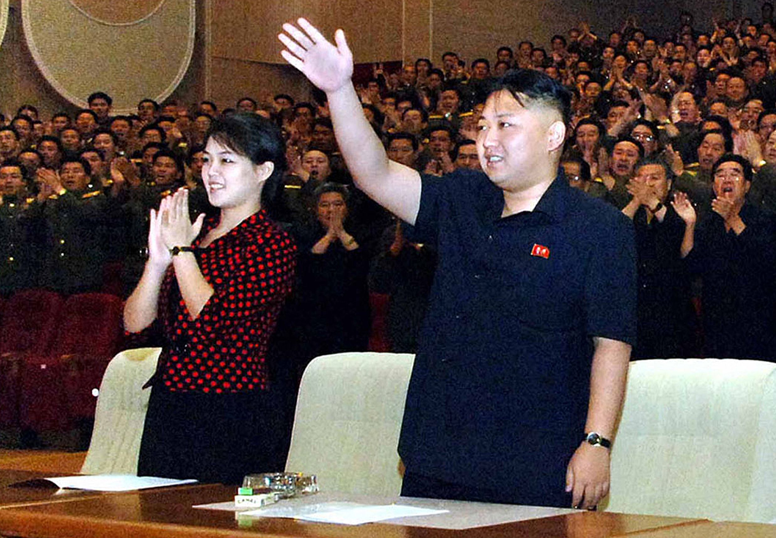 Wife Of North Koreas Kim Makes First Public Appearance This Year The Japan Times 