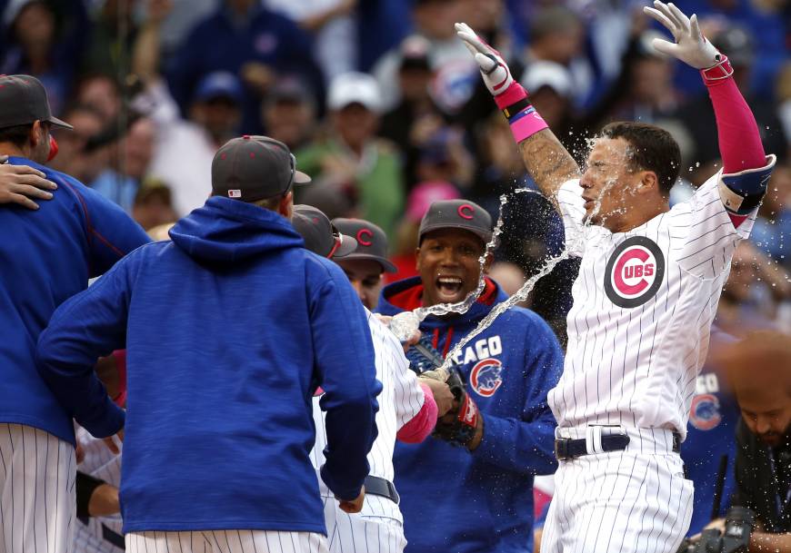 Baez Hits Game Winning Home Run In 13th Inning The Japan Times