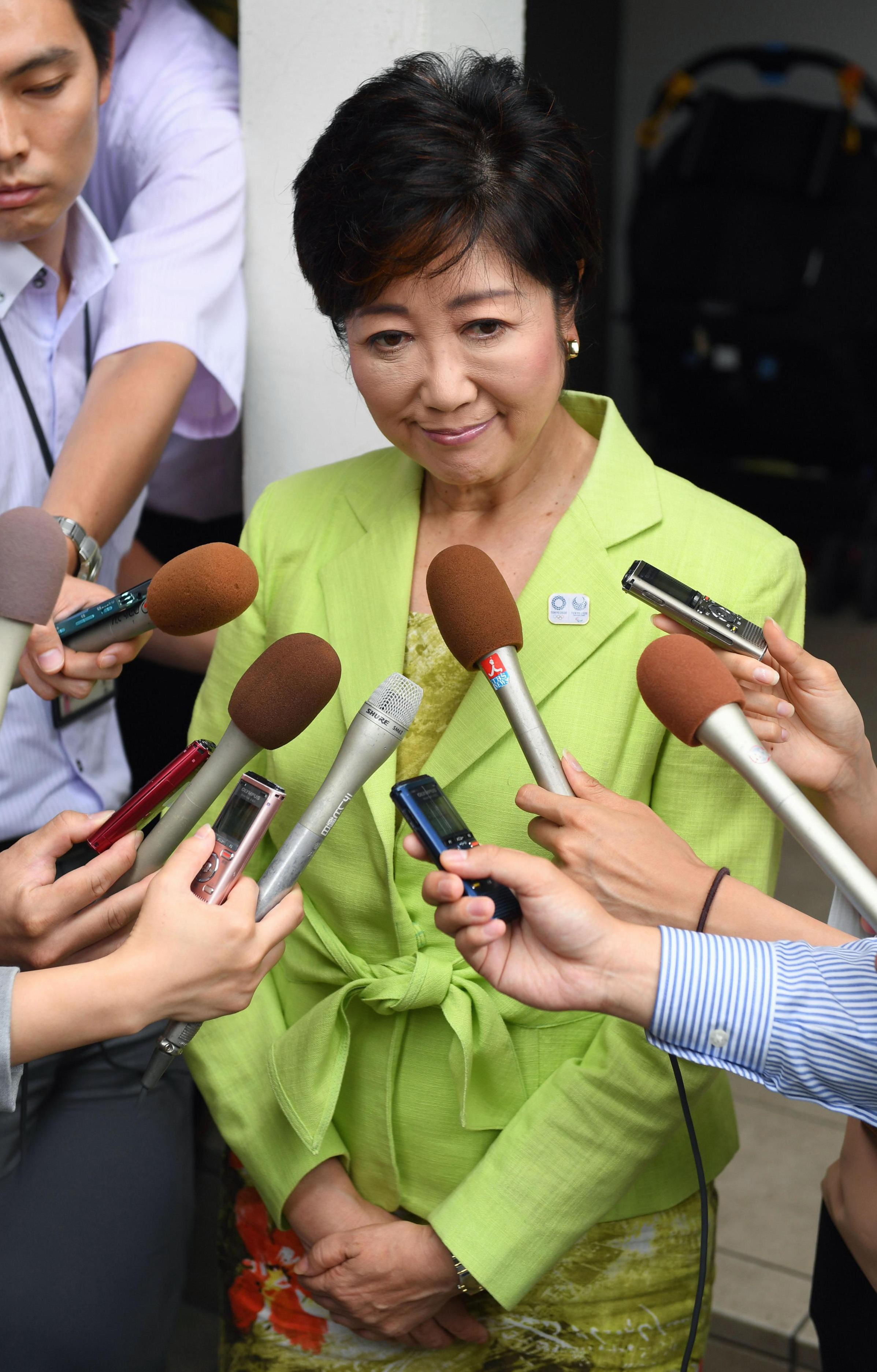 Former Defense Minister Yuriko Koike Says She S Ready To Fight For