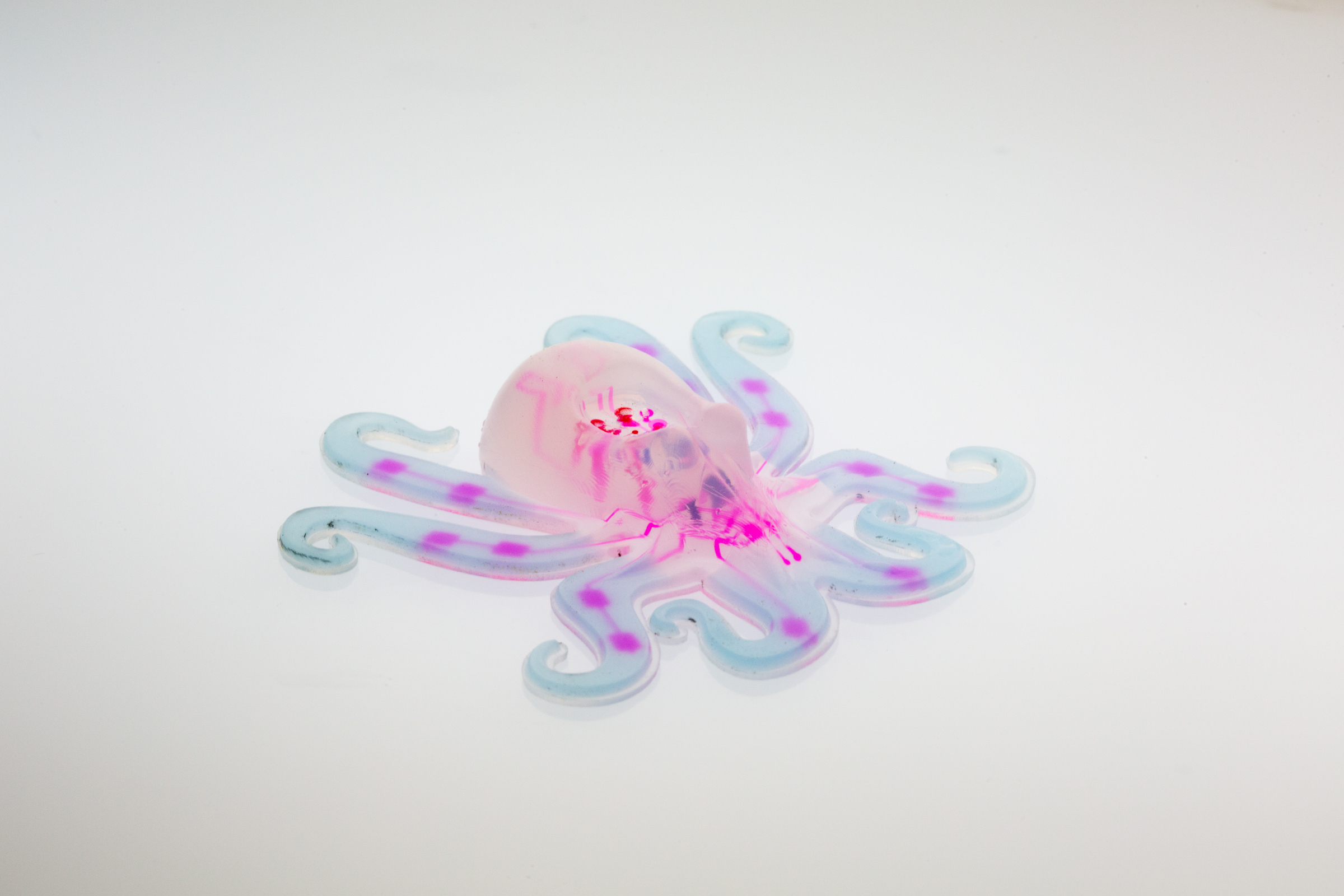 pink octopus squishy