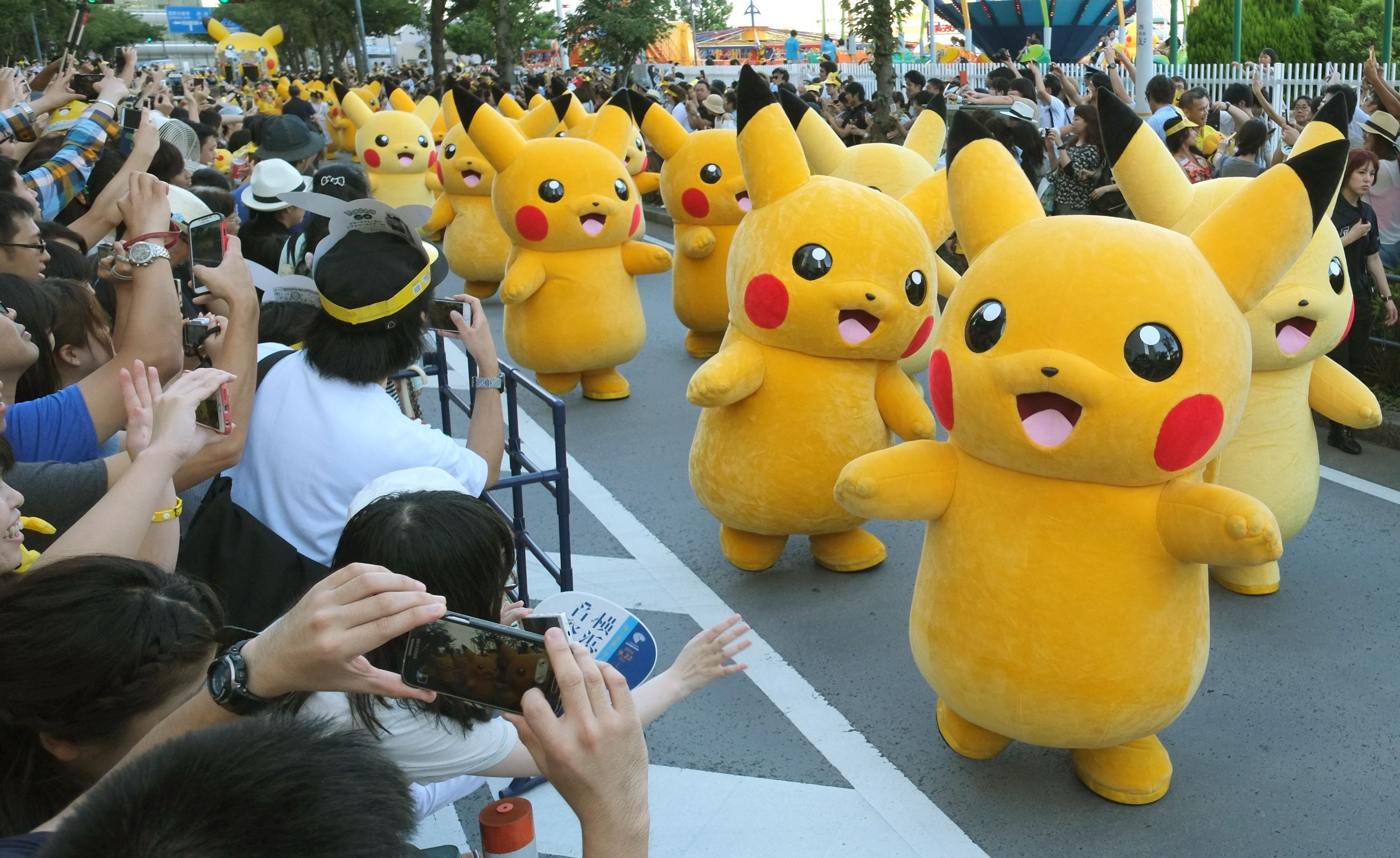 Hundreds of 'Pokemon Go' aficionados flock to Yokohama to join annual