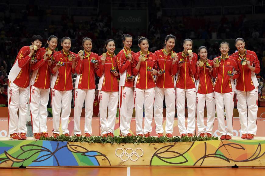 China prevails over Serbia to capture gold in women's volleyball The