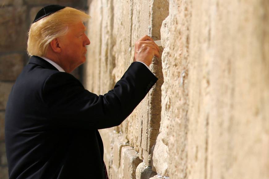 Trump Becomes First U.S.president To Visit Western Wall | The Japan Times