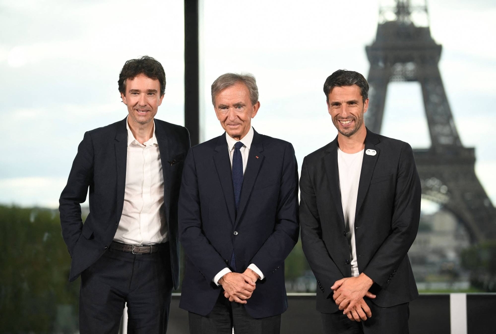 Bernard Arnault says LVMH sponsorship of Paris 2024 Olympics is “being  discussed”