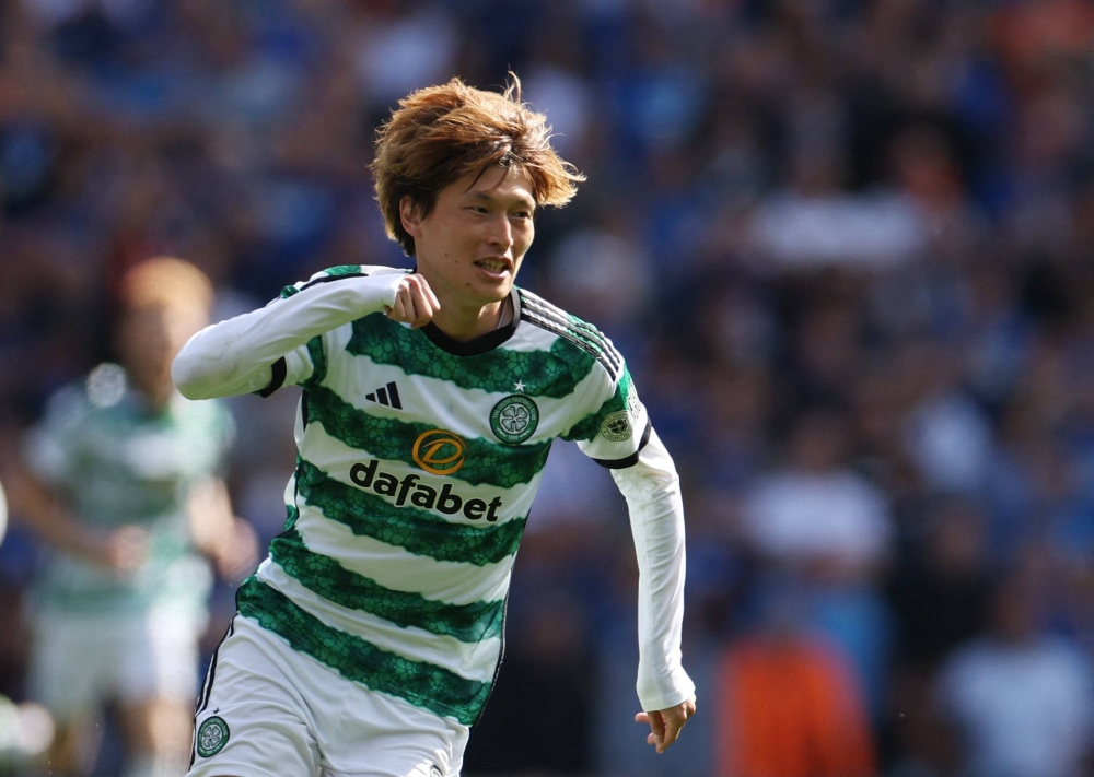 Kyogo Furuhashi lifts Celtic to victory over Rangers in Old Firm