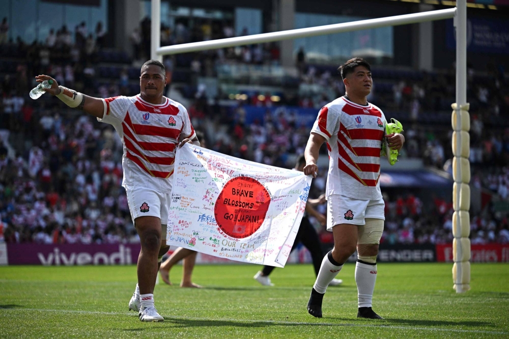 Giant Slaying Japan Turns Attention To England At Rugby World Cup Janpost