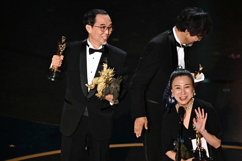 Godzilla Minus One wins Oscar for best visual effects The Japan