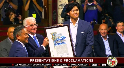 City of Los Angeles celebrates ‘Shohei Ohtani Day’