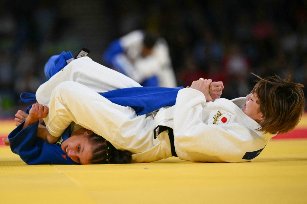 Dominant Natsumi Tsunoda delivers Japan’s first gold medal at Paris Olympics