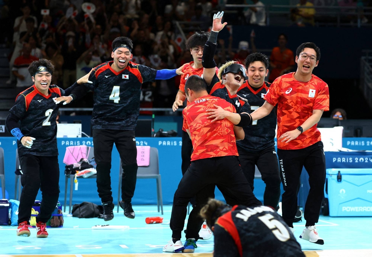 Japan takes Paralympic gold in men’s goalball for the first time