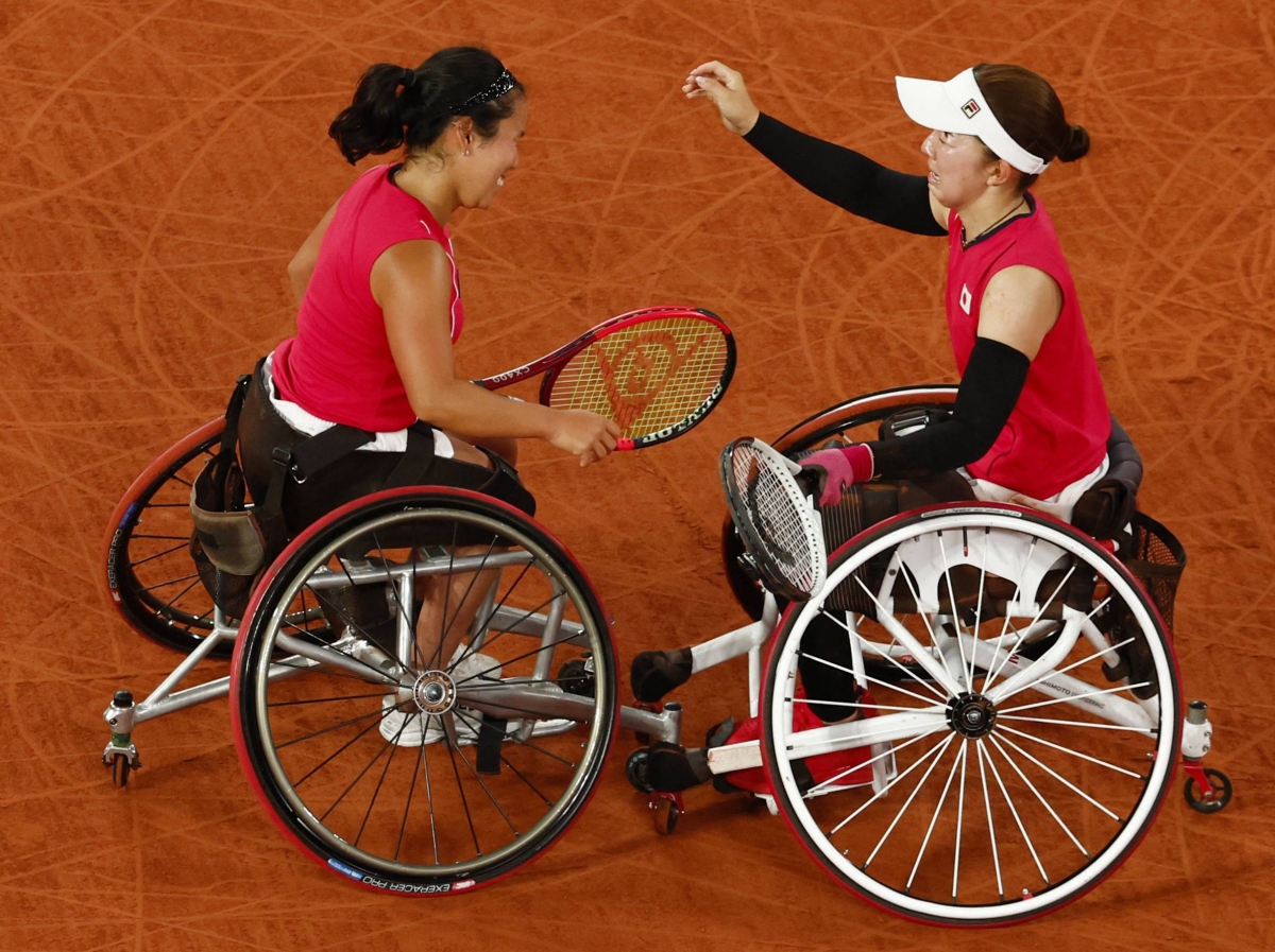 Japanese pair clinch Paralympic gold in wheelchair tennis