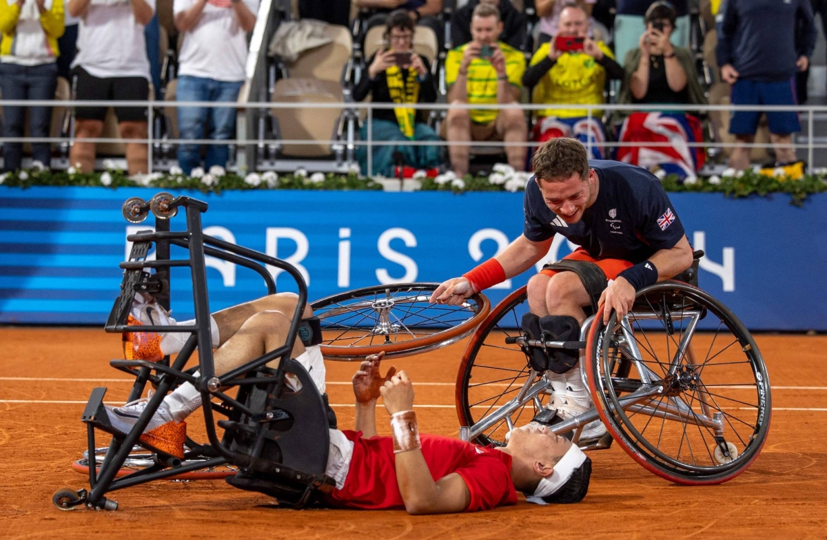 Tokito Oda becomes youngest Paralympic men’s wheelchair singles champion