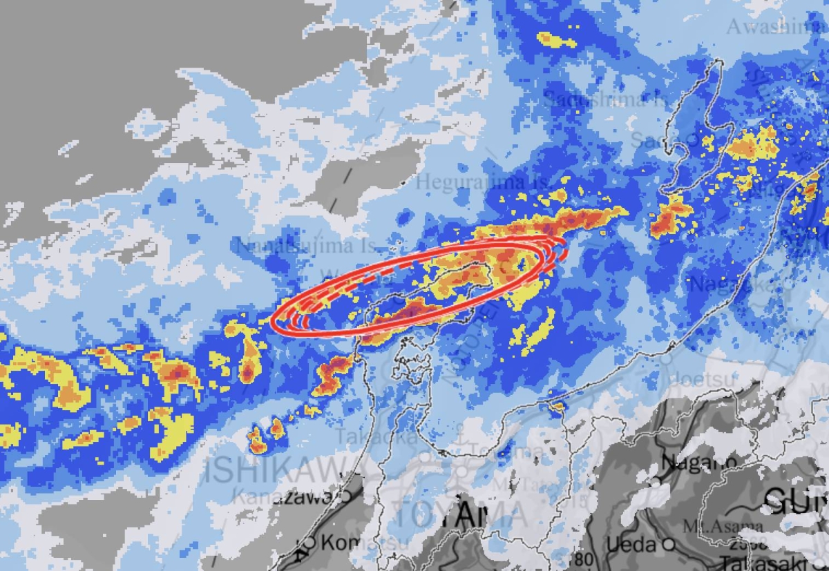 Highest-level rain alert issued for quake-hit Ishikawa space