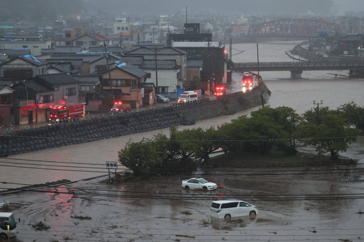 One dead and 10 missing after ‘unprecedented’ rains in quake-hit Ishikawa