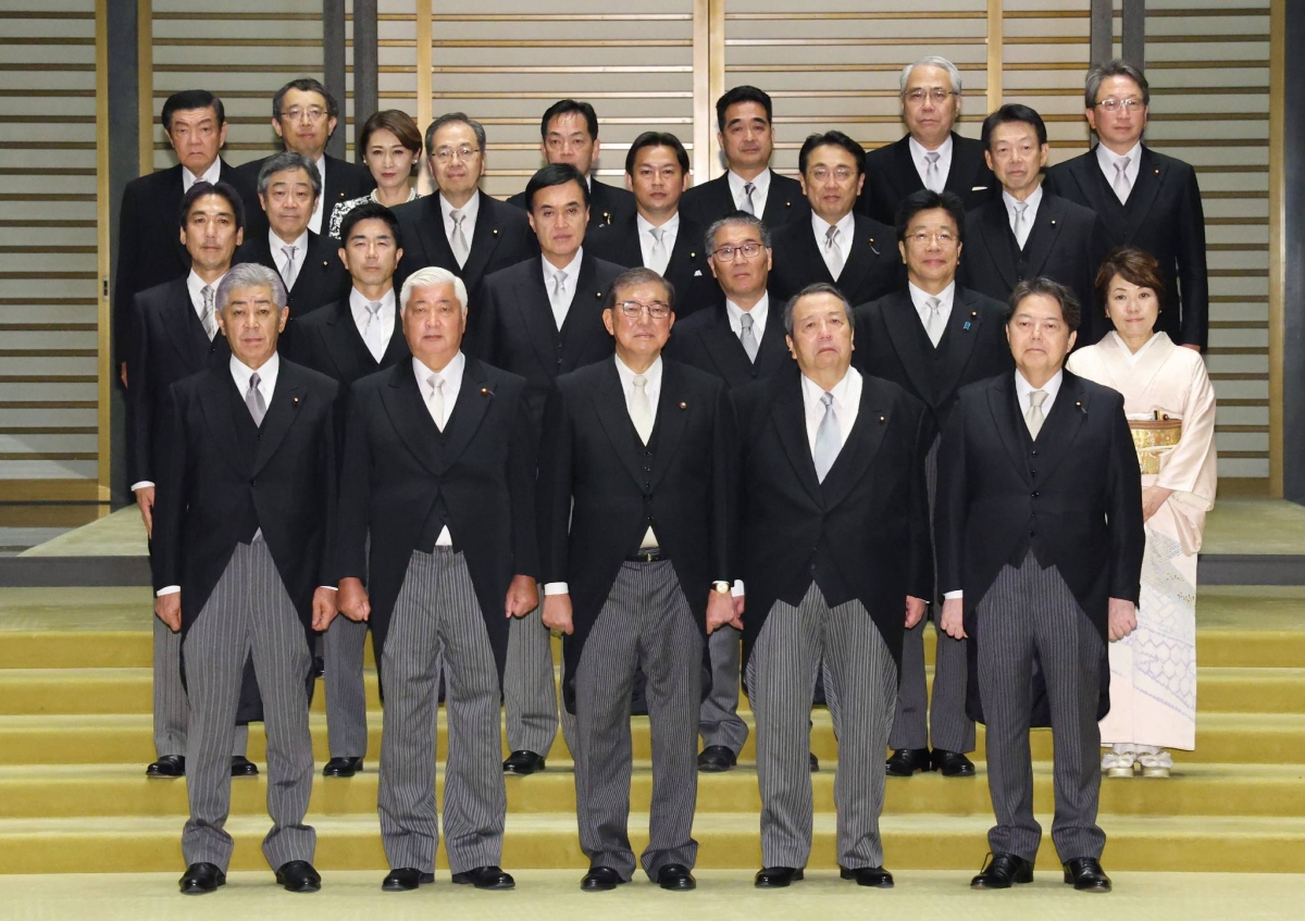 New Prime Minister Shigeru Ishiba unveils Cabinet as LDP divide emerges