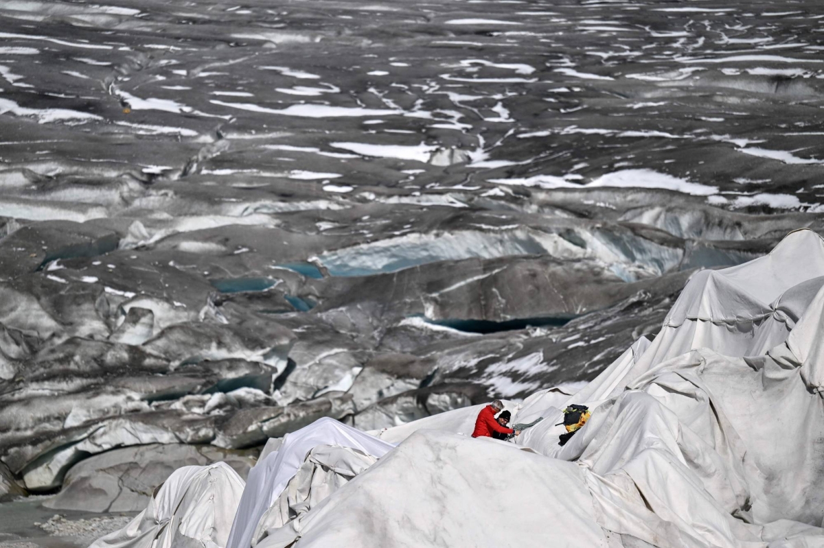 Despite snowy winter, Swiss glaciers ‘on track to disappear’