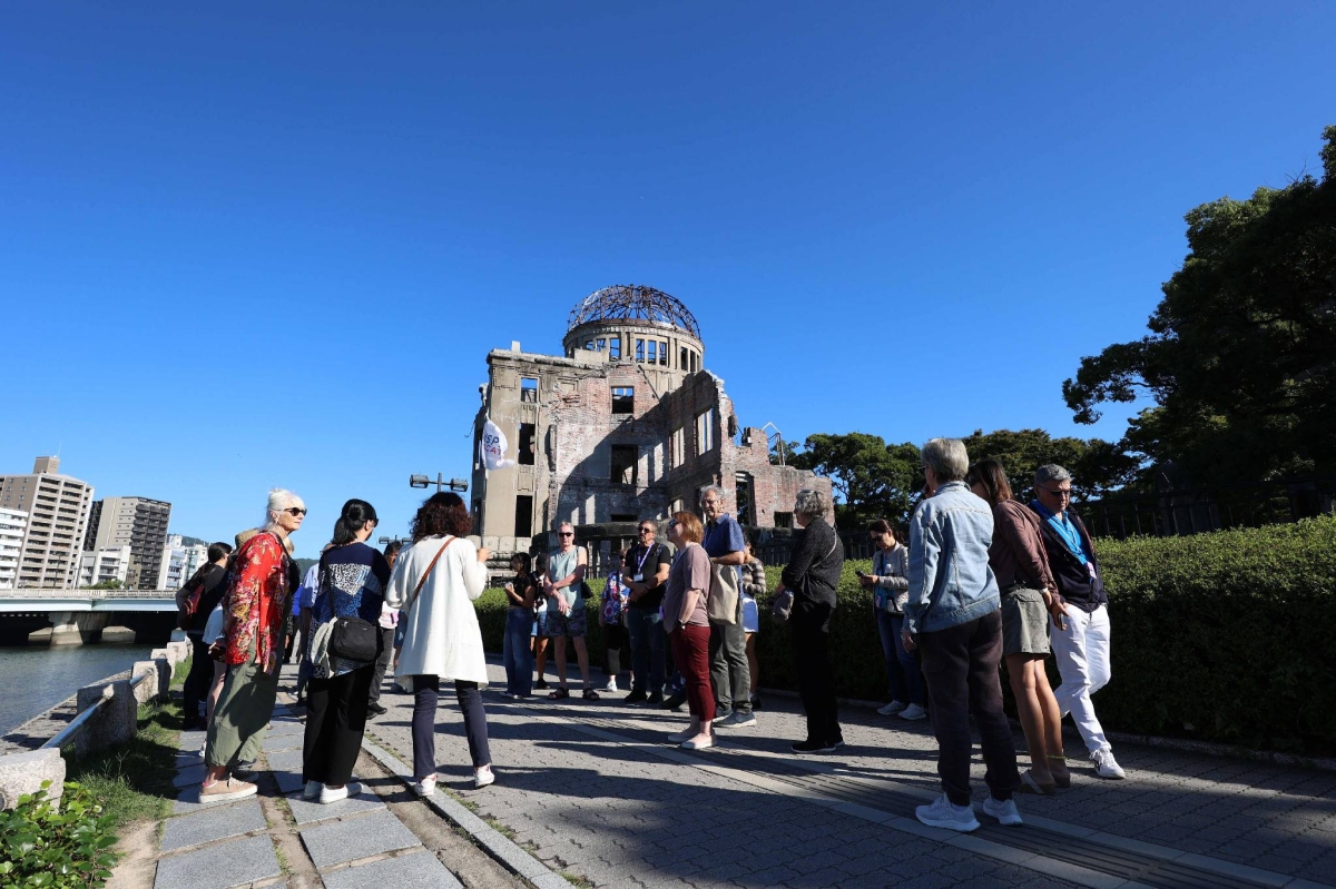 People in Hiroshima and Nagasaki reiterate call for peace after Nobel win