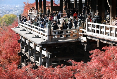 Japan’s 3.31 million visitors in October set monthly record