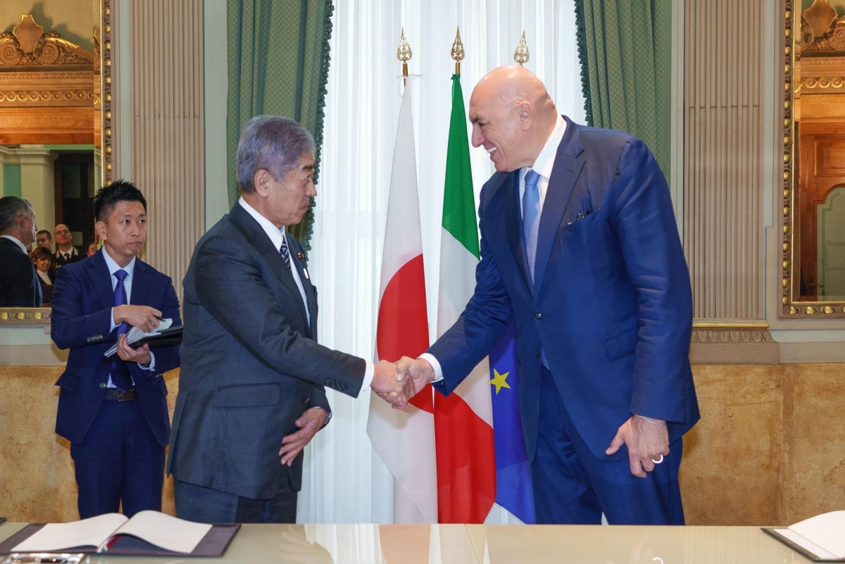 Japan and Italy to share gas and ammo below new logistics deal