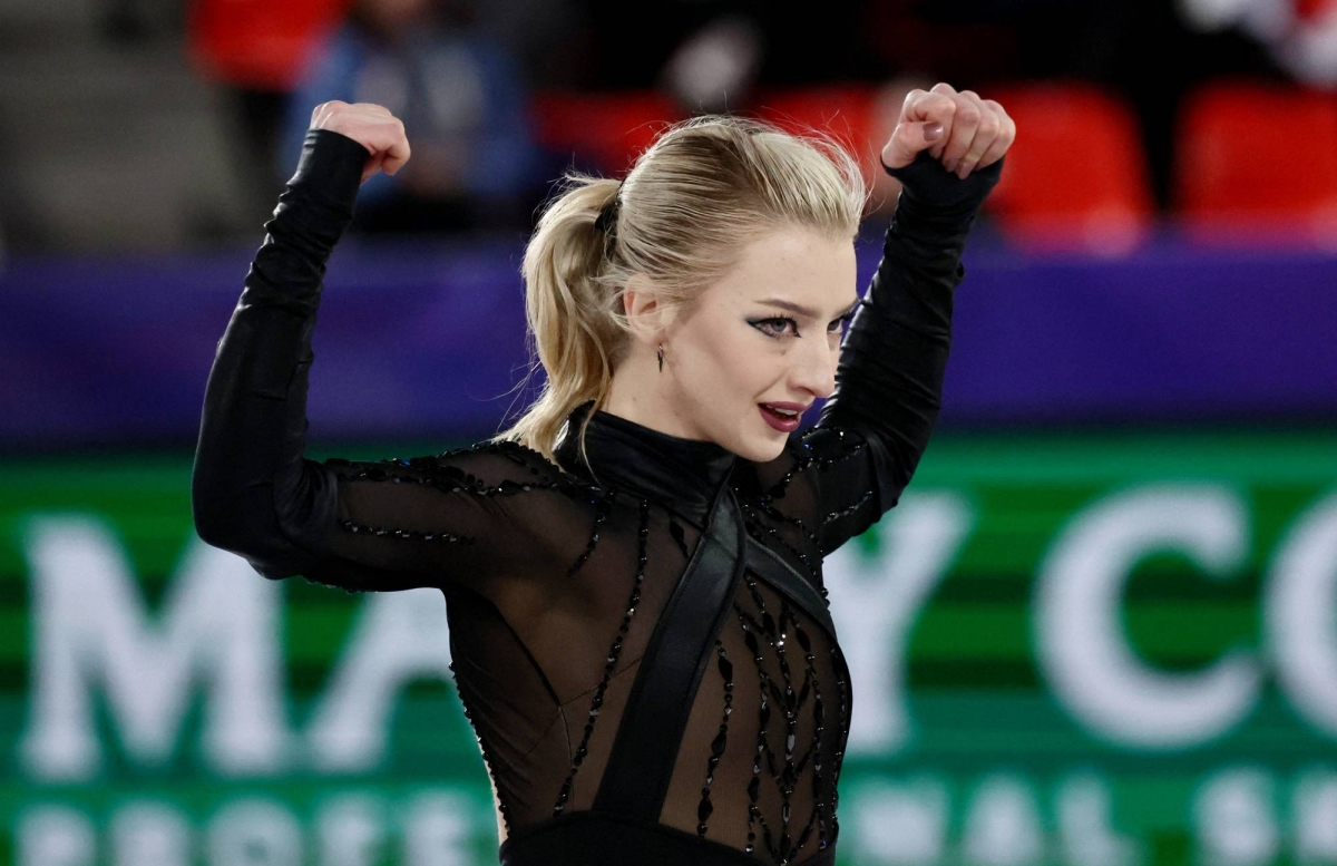 American skater Amber Glenn tops Japanese rivals at ISU Grand Prix final