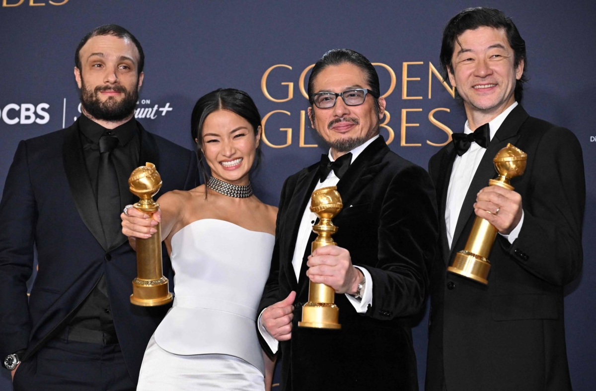 ‘Shogun,’ ‘Hacks’ win top TV honors at Golden Globes