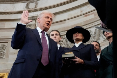 Trump sworn in a second time, vowing ‘golden age of America’