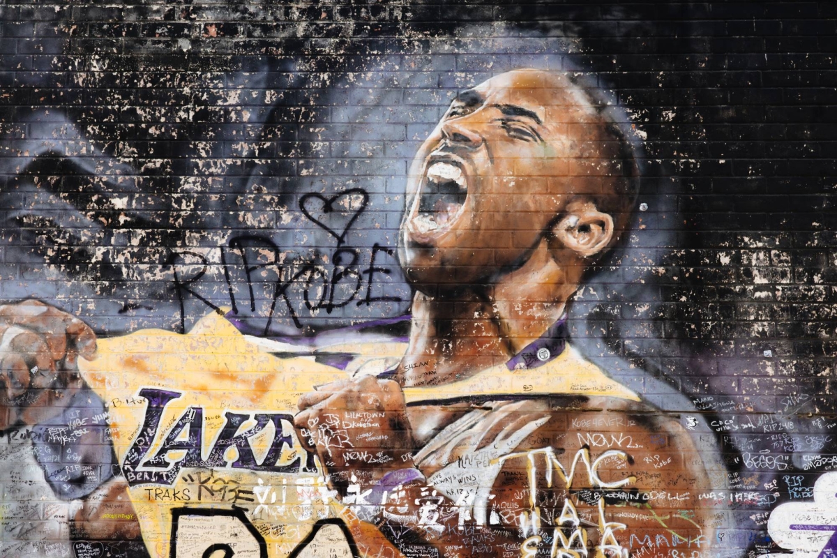 Kobe Bryant still reigns over Los Angeles on hundreds of murals