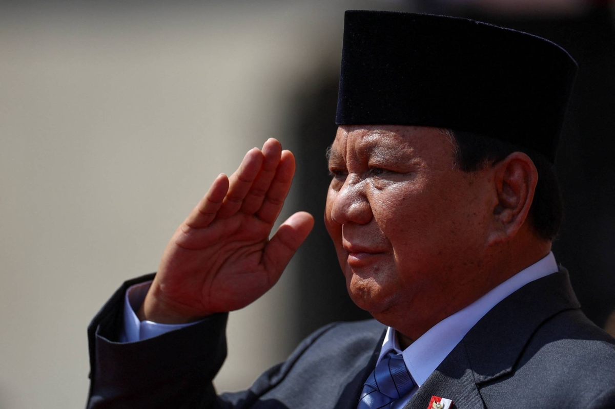 New Indonesian president's reliance on military tests fragile democracy