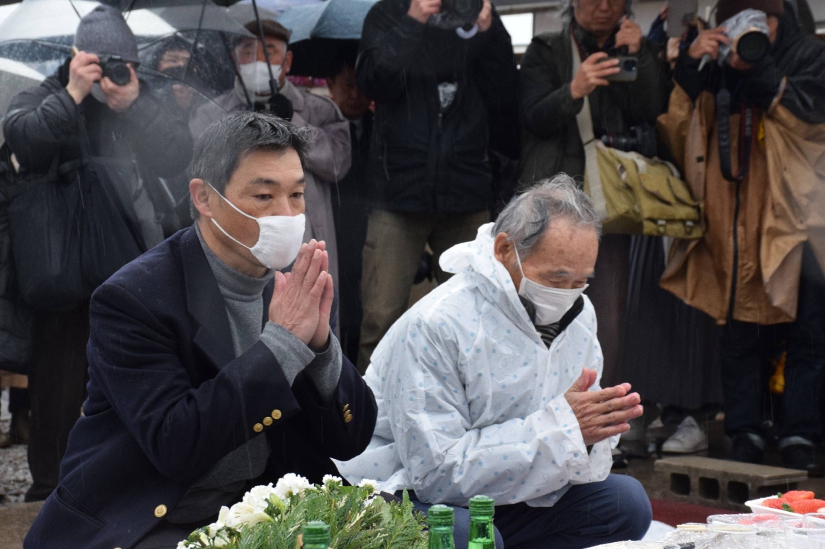 Victims of 1942 Yamaguchi underwater mine disaster remembered