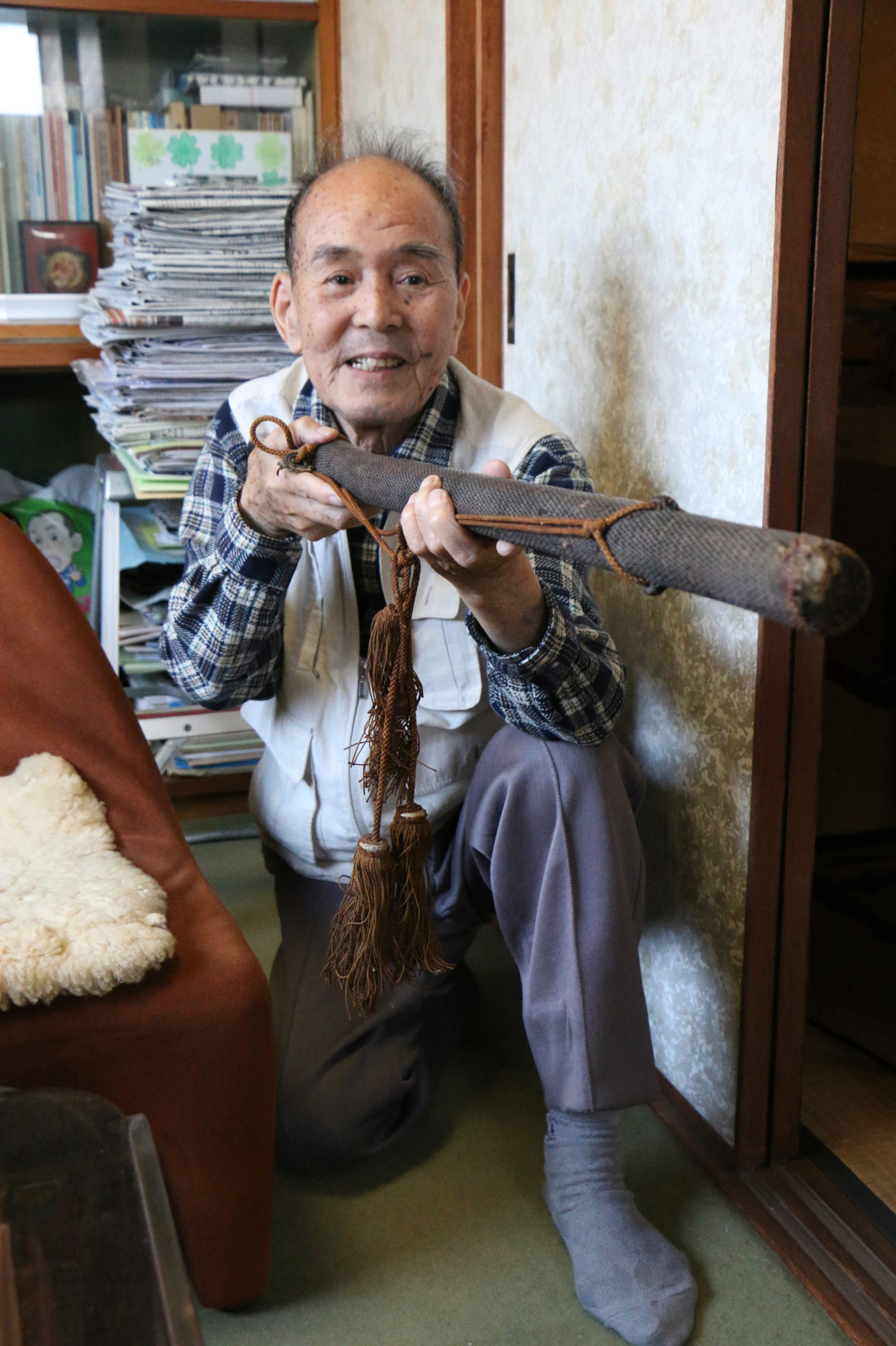 World War II practice bayonets discovered, evoking memories of Japan's ...