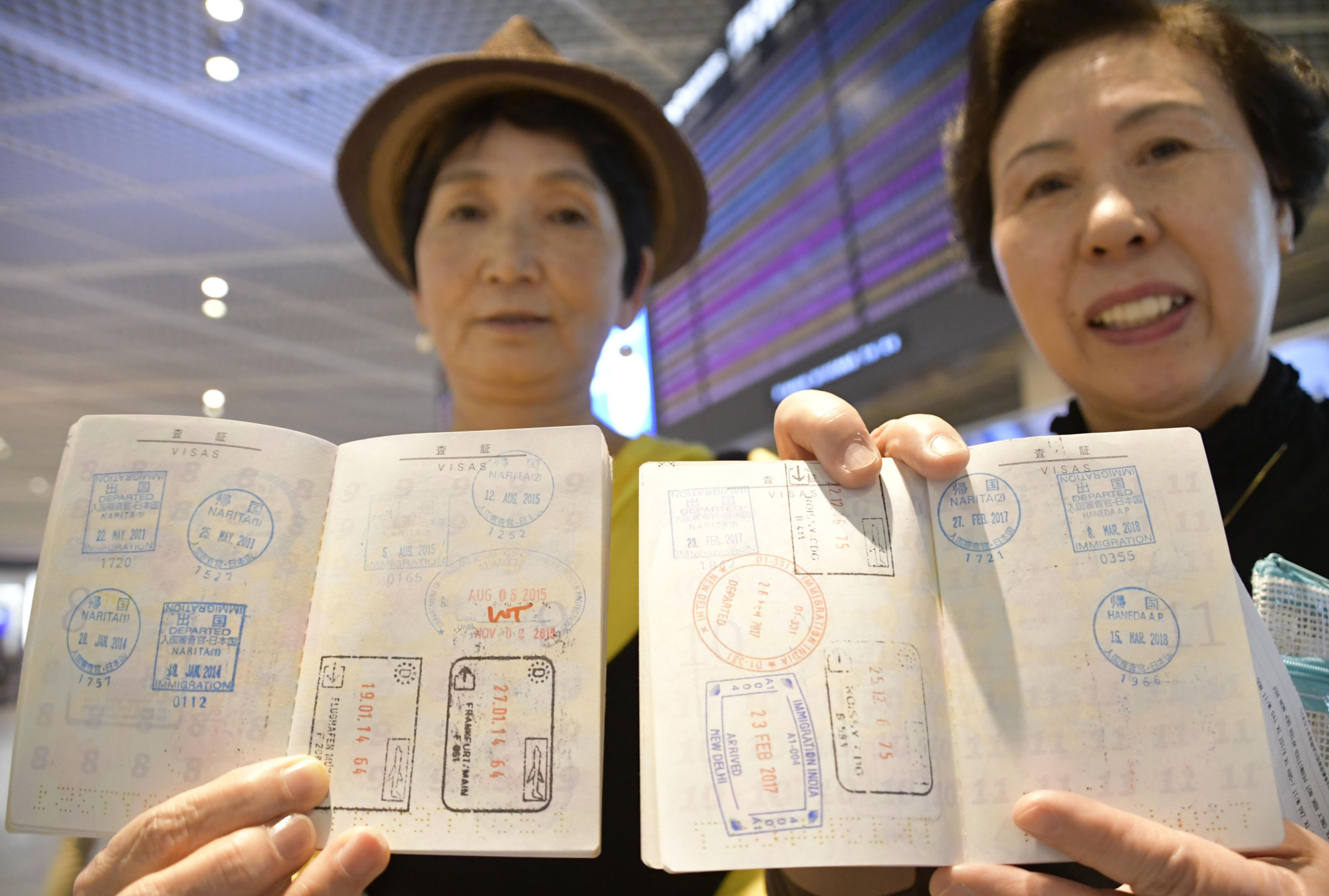 Timehonored passport stamp vanishing in name of digital convenience