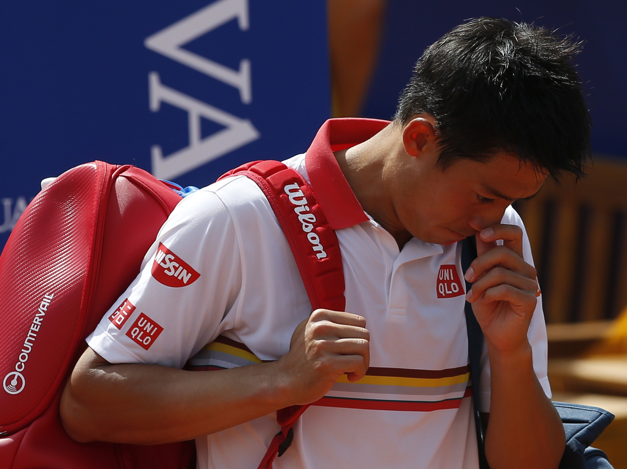 Kei Nishikori Retires From First Match At Barcelona Open The Japan Times