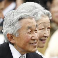 Emperor Akihito and Empress Michiko have cancelled their planned summer retreat north of Tokyo following last weekend\'s deadly torrential rain in western Japan. | AP