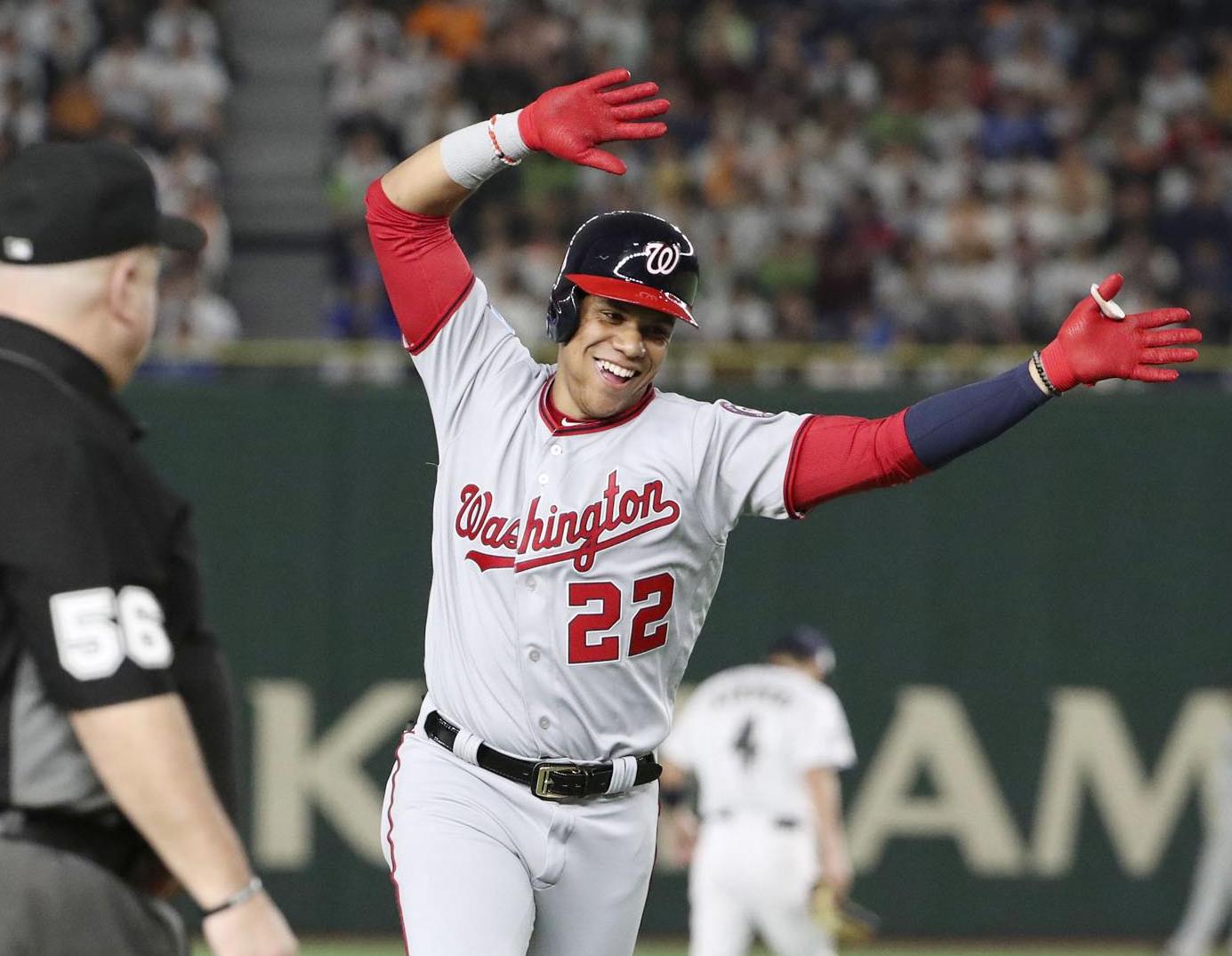 Nationals standout rookie Juan Soto relishes All-Star Series atmosphere -  The Japan Times