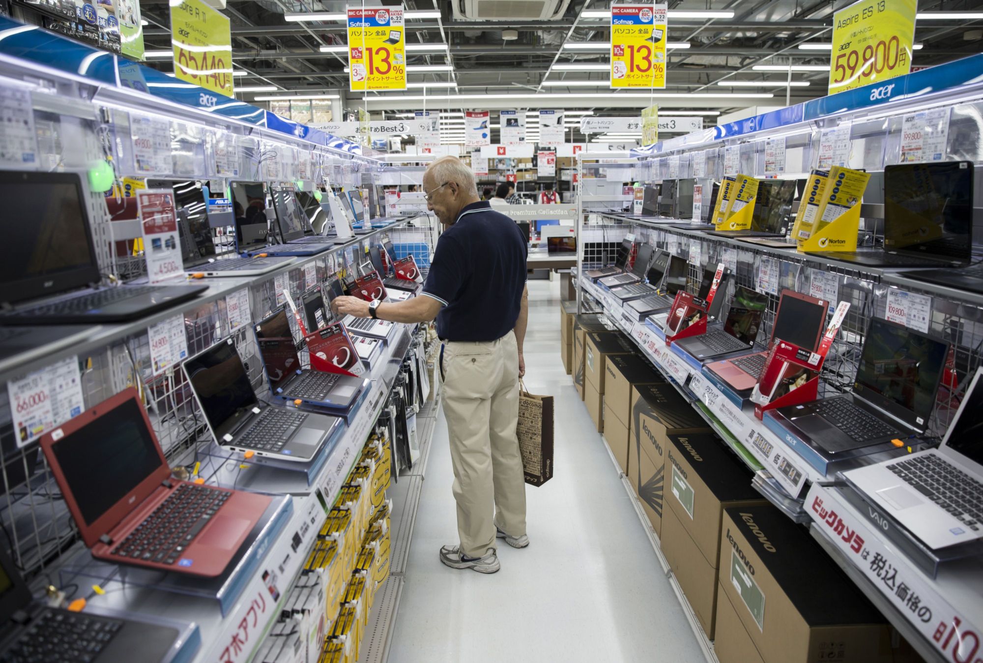 Japan's domestic PC shipments surge 37% on telework, tax hike and end ...