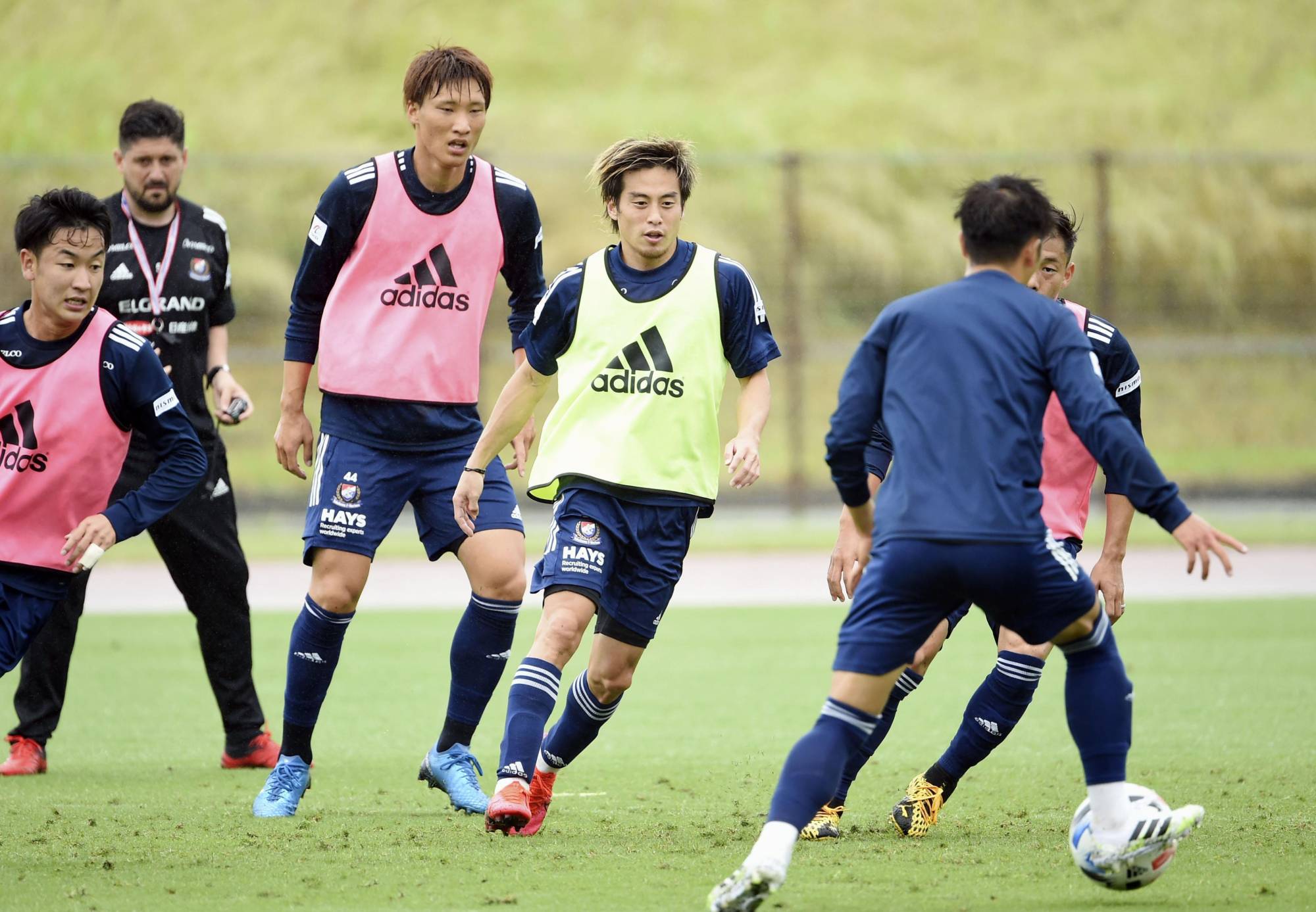 J. League teams hold first full-team practices since stoppage - The ...