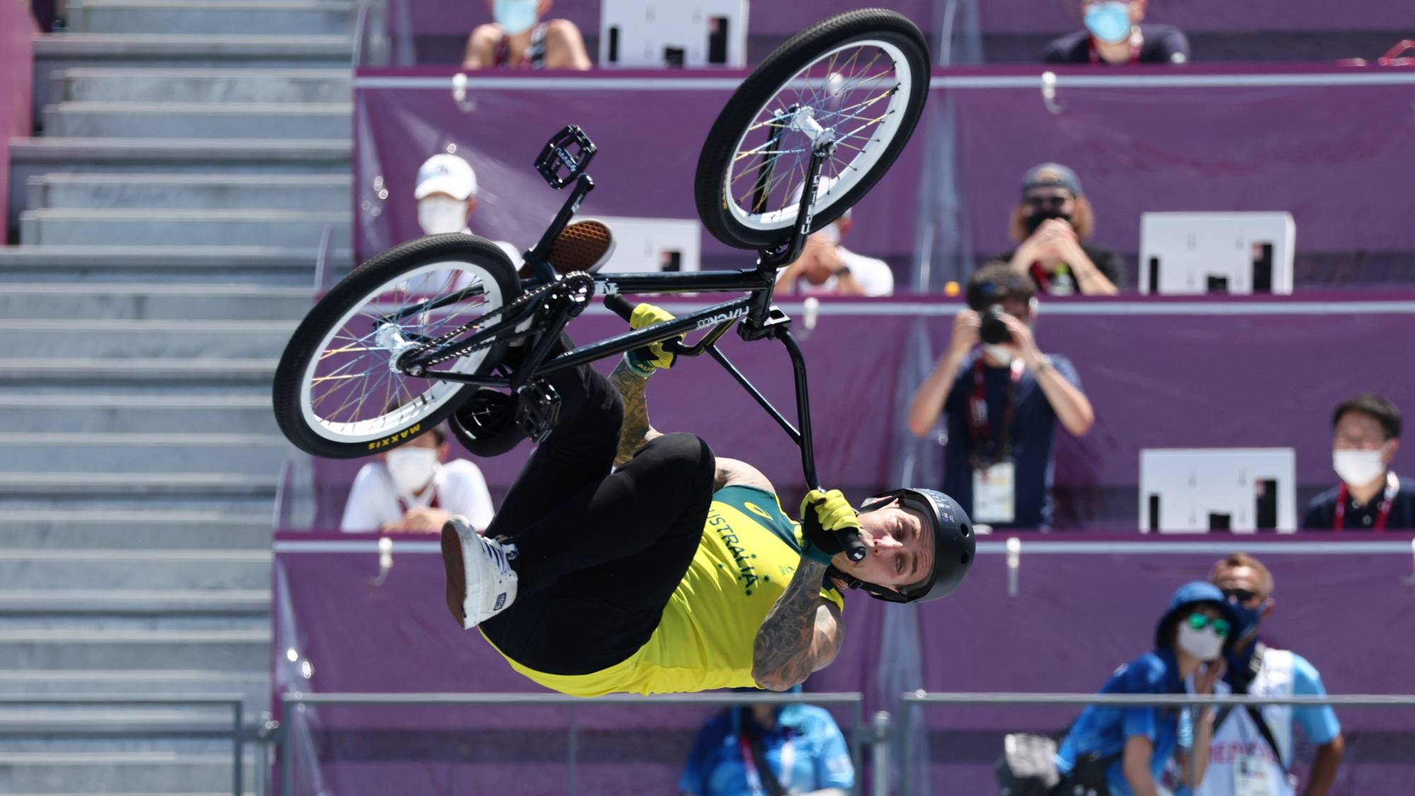Thrills, spills and gravity-defying tricks as BMX freestyle debuts at Tokyo  Games - The Japan Times