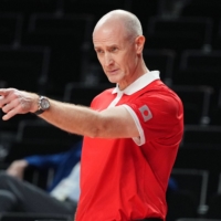 Tom Hovasse, who coached the Akatsuki Five women\'s team to silver at the Tokyo Games, has been announced as the new head coach of Japan\'s men\'s team. | USA TODAY / VIA REUTERS
