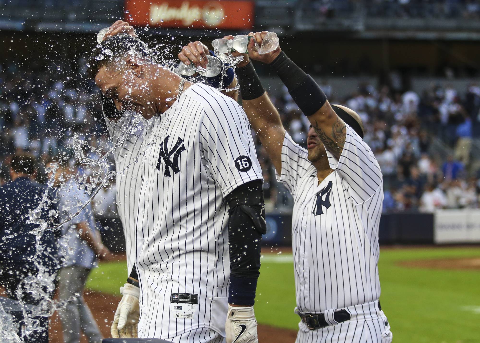 Aaron Judge hit first career walk-off home run for as Yankees take down  Blue Jays 