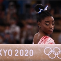 Simone Biles was named Time magazine\'s Athlete of the Year on Thursday. | AFP-JIJI