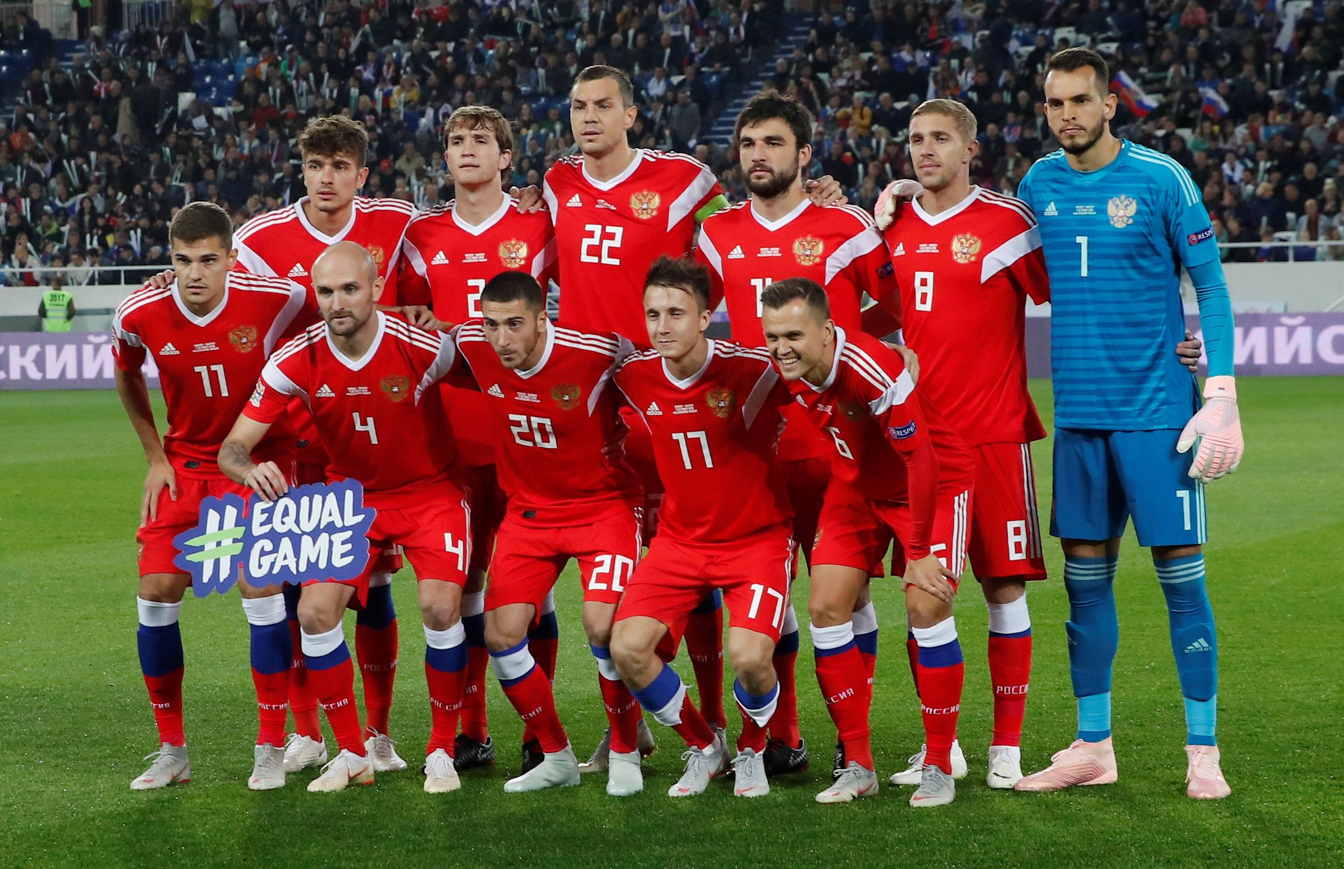 Russia teams suspended from international soccer