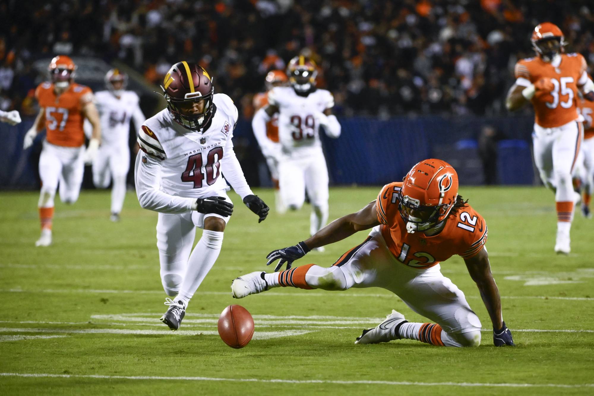 Bears come up inches short in Thursday Night Football loss to