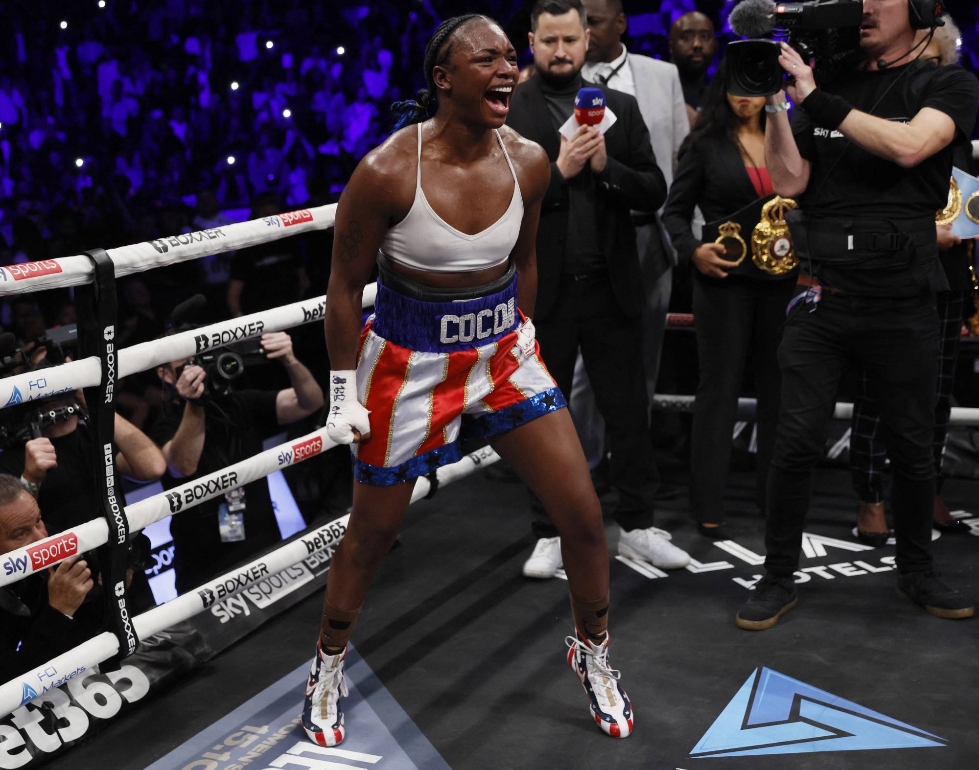 Claressa Shields takes jab at boxing over coverage, treatment of female  fighters