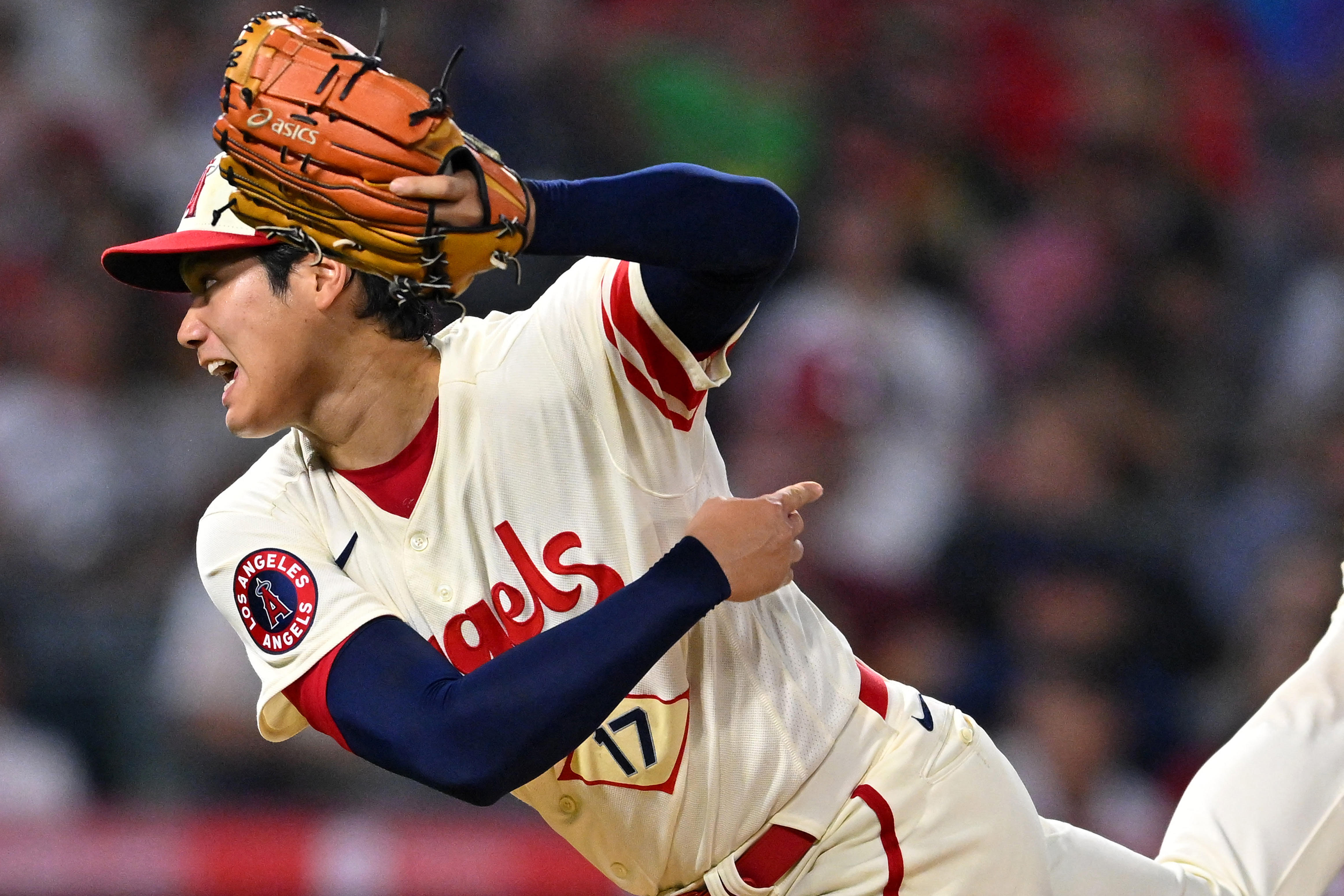 ASICS Shohei Ohtani Model Glove for Right Hand Los Angeles Angels Baseball  MLB