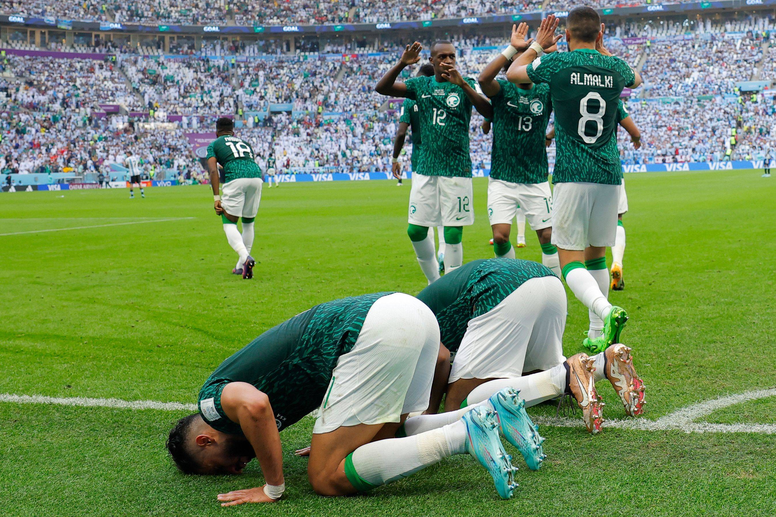 Saudi Arabia celebrates shock defeat of World Cup favorite Argentina