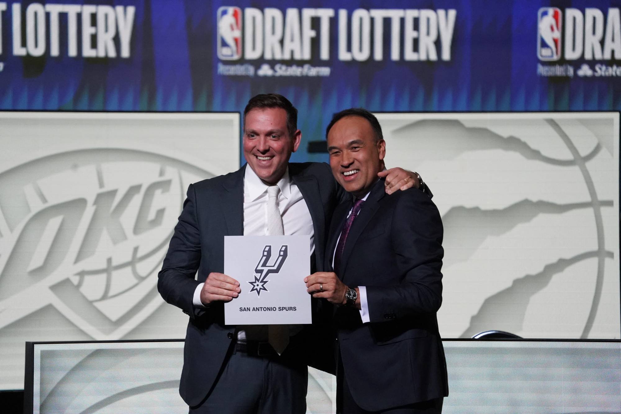 San Antonio Spurs win NBA draft lottery, chance to select Victor