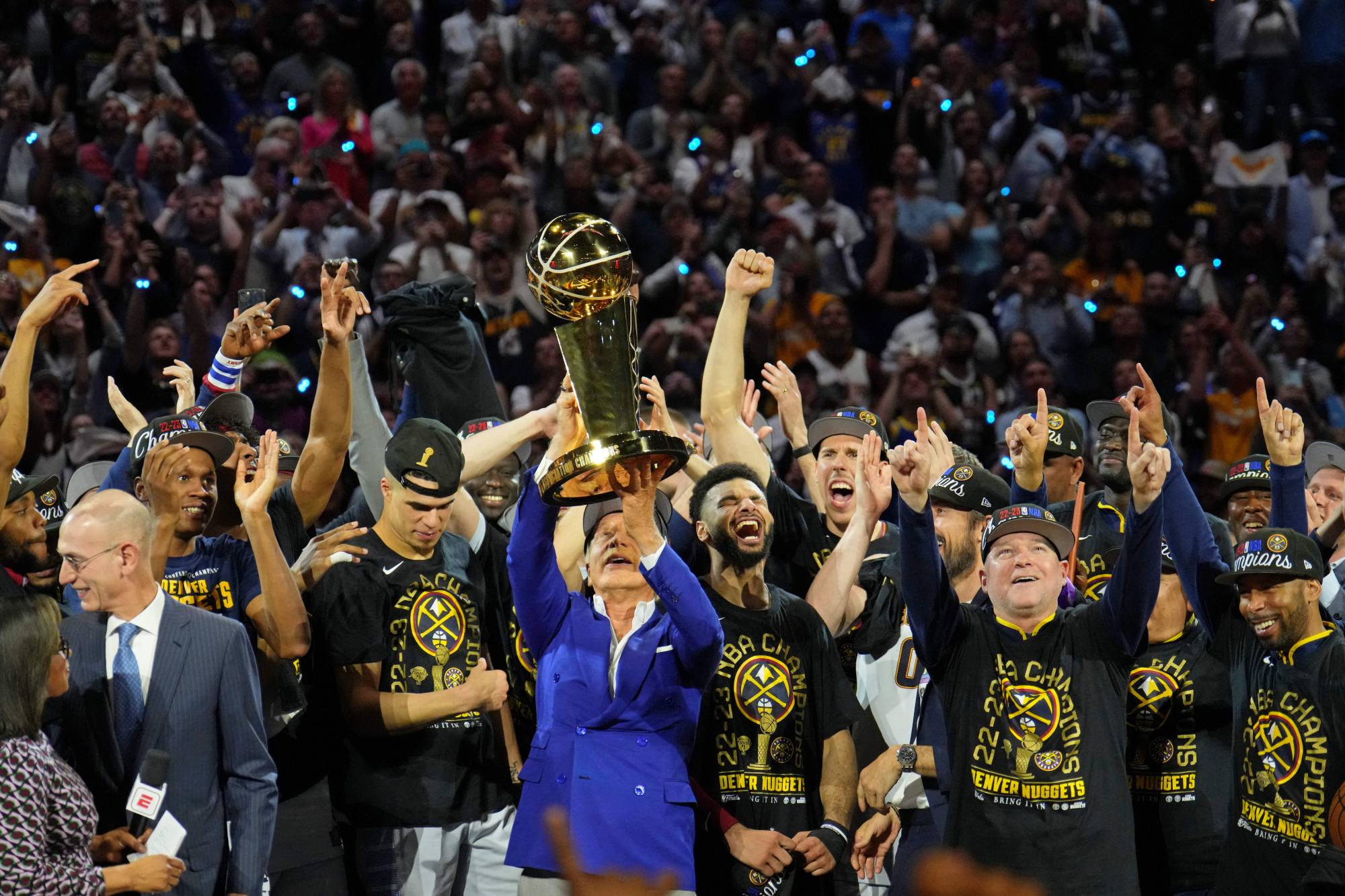 Denver Nuggets make history with first NBA title