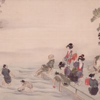 \"Kamo River Party\" by Yamaguchi Soken (Edo Period) | &#169; FONDAZIONE MUSEI CIVICI DI VENEZIA