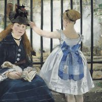 \"The Railway\" (1873) by Edouard Manet | &#169; 2011 MUSEUM OF FINE ARTS, BOSTON