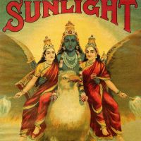 \"Sunlight Soap Calendar of 1934,\" reprint of a picture by Ravi Varma (original dates from around 1880s). Printer and designer unknown. | JYOTINDRA AND JUTTA JAIN, DELHI